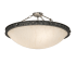 Meyda Tiffany Dionne 3 Light 31" Wide Semi-Flush Bowl Ceiling Fixture Gunmetal