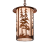 Meyda Tiffany 14" Wide Pendant Vintage Copper