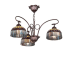 Meyda Tiffany Tiffany Candice 3 Light 28" Wide Chandelier Mahogany Bronze