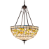 Meyda Tiffany 3 Light 20" Wide Pendant Mahogany Bronze