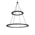 Meyda Tiffany Loxley 48 Light 84" Wide Taper Candle Ring Chandelier N/A