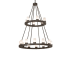 Meyda Tiffany Loxley 18 Light 42" Wide Ring Chandelier N/A