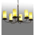 Meyda Tiffany Long Atria 6 Light 28" Wide Chandelier N/A