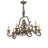 Meyda Tiffany Long Rosalie 6 Light 36" Wide Taper Candle Style Chandelier N/A