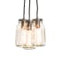 Meyda Tiffany 3 Light 9" Wide Multi Light Pendant Nickel
