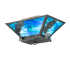 Meyda Tiffany Leaping Bass 2 Light 16" Wide Semi-Flush Linear Ceiling Fixture Galvanized