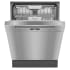 Miele 24 Inch Wide 16 Place Setting Built-In Panel Ready Front Control Dishwasher with Automatic Load Sensing and 4 Wash Cycles Stainless Steel