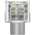 Miele MasterCool™ 36 Inch Wide 19.42 Cu. Ft. Energy Star Certified French Door Refrigerator with Ice Maker Stainless Steel