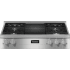 Miele 36 Inch Wide 4 Burner Natural Gas Rangetop with Dishwasher Safe Grates and Grill Stainless Steel