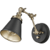Matte Black / Vintage Brass