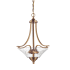 Millennium Lighting Natalie 3 Light 19" Wide Pendant Heirloom Bronze