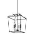 Millennium Lighting Nellita 4 Light 16" Wide Pendant Matte Black