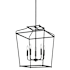 Millennium Lighting Nellita 5 Light 18" Wide Pendant Matte Black