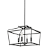 Millennium Lighting Nellita 4 Light 16" Wide Pendant Matte Black