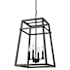 Millennium Lighting Tellsa 4 Light 15" Wide Pendant Matte Black