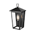 Millennium Lighting Munger 11" Tall Outdoor Wall Sconce Powder Coated Black