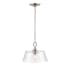 Millennium Lighting Caily 12" Wide Pendant Brushed Nickel