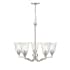 Millennium Lighting Caily 5 Light 26" Wide Chandelier Brushed Nickel