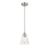 Millennium Lighting Caily 6" Wide Mini Pendant Brushed Nickel