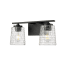 Millennium Lighting Saben 2 Light 15" Wide Vanity Light Matte Black