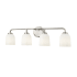 Millennium Lighting Norah 4 Light 32" Wide Vanity Light Brushed Nickel