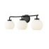 Millennium Lighting Oprah 3 Light 24" Wide Vanity Light Matte Black