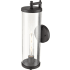 Millennium Lighting Beckham 18" Tall Outdoor Wall Sconce with Clear Glass Shade - ADA Compliant Textured Black