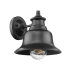 Millennium Lighting Single Light 12" High Outdoor Wall Sconce with Aluminum Shade Powder Coat Black