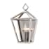 Millennium Lighting Arnold 12" Tall Outdoor Wall Sconce Brushed Nickel