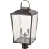 Millennium Lighting Devens 2 Light 24" Tall Outdoor Single Head Post Light Powder Coat Bronze