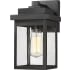 Millennium Lighting Belle Chasse 8" Tall Outdoor Wall Sconce Powder Coat Black