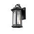 Millennium Lighting Ellis 12" Tall Outdoor Wall Sconce Powder Coat Black