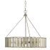 Millennium Lighting Stella 6 Light 24" Wide Drum Chandelier Antique Silver