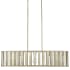Millennium Lighting Stella 5 Light 39" Wide Linear Chandelier Antique Silver