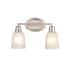 Millennium Lighting Amberle 2 Light 16" Wide Bathroom Vanity Light Brushed Nickel