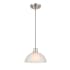 Millennium Lighting Amberle 10" Wide Pendant Brushed Nickel