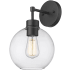 Millennium Lighting Basin 13" Tall Wall Sconce Powder Coat Black
