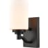 Millennium Lighting Durham 9" Tall Wall Sconce Matte Black