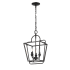 Millennium Lighting 3 Light 12" Wide Multi Light Pendant Matte Black