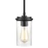 Millennium Lighting Taos 5" Wide Mini Pendant Matte Black