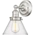 Millennium Lighting Eyden 11" Tall Bathroom Sconce Brushed Nickel