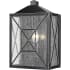 Millennium Lighting Caswell 13" Tall Outdoor Wall Sconce Powder Coat Black