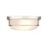 Millennium Lighting Arlson 2 Light 13" Wide Flush Mount Bowl Ceiling Fixture Brushed Nickel
