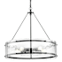 Millennium Lighting Bennetti 5 Light 25" Wide Chandelier Matte Black
