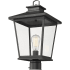 Millennium Lighting Bellmon 19" Tall Post Light Powder Coat Black
