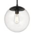 Millennium Lighting Avell 11" Wide Pendant Matte Black