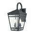 Millennium Lighting Seager 2 Light 17" Tall Outdoor Wall Sconce Textured Black