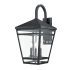 Millennium Lighting Seager 3 Light 25" Tall Outdoor Wall Sconce Textured Black