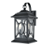 Millennium Lighting Allbert 2 Light 17" Tall Outdoor Wall Sconce Powder Coated Black
