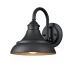 Millennium Lighting Alvii 10" Tall Outdoor Wall Sconce Powder Coated Black